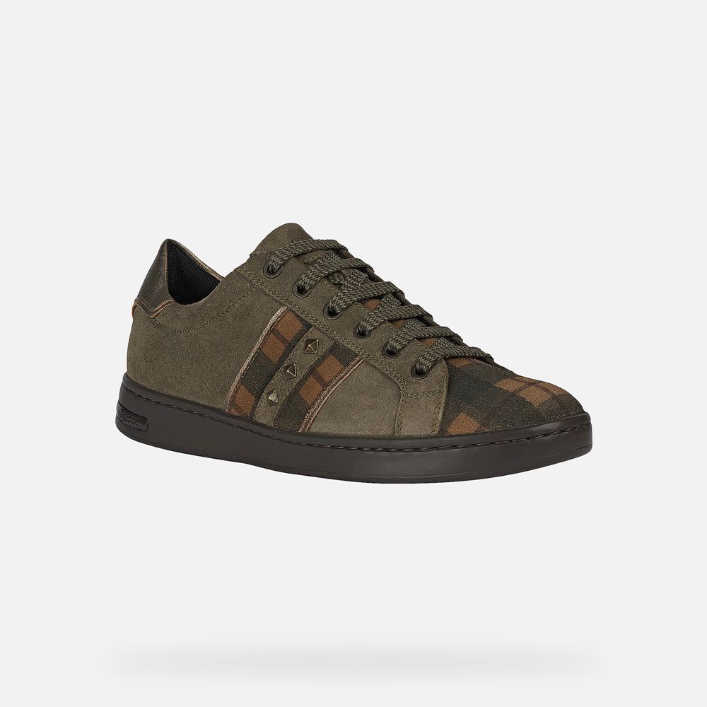 Basket Geox Jaysen - Vert Olive - Femme 021654-COD